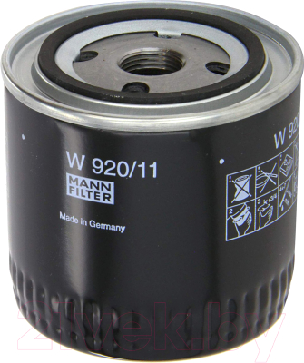 

Масляный фильтр Mann-Filter, W920/11