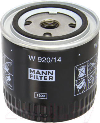 

Масляный фильтр Mann-Filter, W920/14