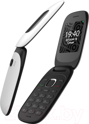Мобильный телефон Vertex C314 (белый/черный)