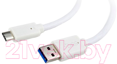 Кабель Cablexpert CCP-USB3-AMCM-W-0.5M (белый)