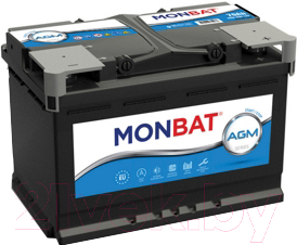Автомобильный аккумулятор Monbat AGM GM78L3K3_1 R (70 А/ч)