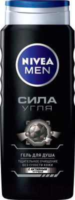 

Гель для душа Nivea, Men сила угля