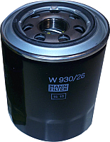 Масляный фильтр Mann-Filter W930/26 - 
