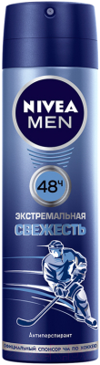 

Антиперспирант-спрей Nivea, Men экстремальная свежесть