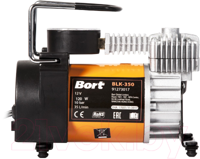Автомобильный компрессор Bort BLK-350 (91273017)