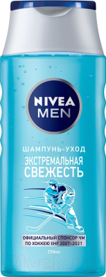 

Шампунь для волос Nivea, Men экстремальная свежесть