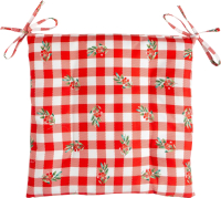 

Подушка на стул Этель, Christmas Red Flowers / 7181982