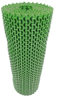 Коврик грязезащитный Пластизделие Пила 1.0x102x600 (зеленый) - 