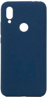 Чехол-накладка Case Rugged для Redmi Note 7 (синий матовый) - 