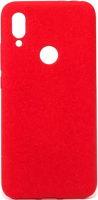 Чехол-накладка Case Rugged для Redmi Note 7 (красный матовый) - 