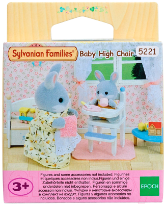Комплект аксессуаров для кукольного домика Sylvanian Families Стульчик для кормления малыша / 5221