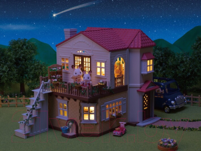 Кукольный домик Sylvanian Families Большой Дом со светом / 5302
