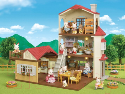 Кукольный домик Sylvanian Families Большой Дом со светом / 5302