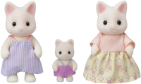 

Набор фигурок коллекционных Sylvanian Families, Семья цветочных котов / 5373
