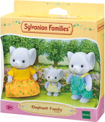 Набор фигурок коллекционных Sylvanian Families Семья слоников / 5376