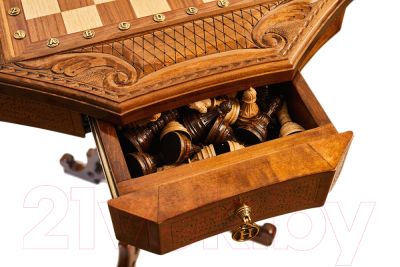 Изображение товара Шахматный стол Haleyan Севанское сражение / kh405