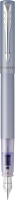 Ручка перьевая имиджевая Parker Vector Silver Blue F 2159750 - 