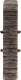 Соединитель для плинтуса Ideal Деконика 352 Каштан серый (8.5см, 2шт, флоупак) - 