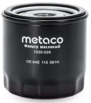Масляный фильтр Metaco 1020-028