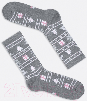 Изображение товара Носки Mark Formelle 375K-1792 (р-р 23-25, серый меланж)