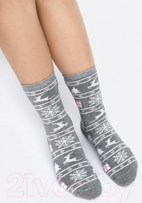 Изображение товара Носки Mark Formelle 375K-1792 (р-р 23-25, серый меланж)