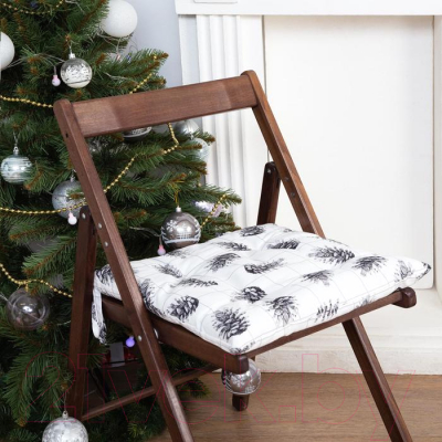 Подушка на стул Этель Merry Christmas / 7087543