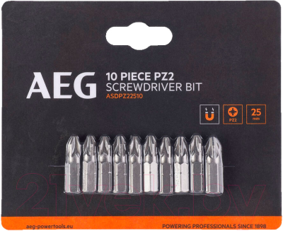 Изображение товара Набор бит AEG Powertools 4932479522