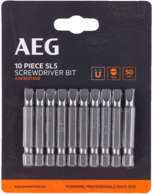 Изображение товара Набор бит AEG Powertools 4932479529