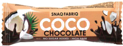 Изображение товара Протеиновый батончик Snaq Fabriq Шоколад (40г)