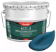 Краска Finntella Eco 3 Wash and Clean Myrsky / F-08-1-9-LG261 (9л, бирюзовый, глубокоматовый) - 
