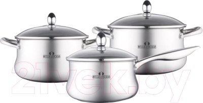 Набор кастрюль Bella Cucina BC-2141 (6пр)