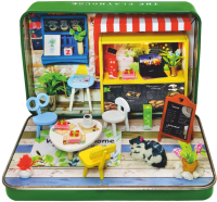 Кукольный домик Hobby Day Летнее кафе в шкатулке / S933 - 
