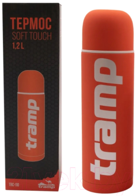 Термос для напитков Tramp Soft Touch / TRC-109ор (оранжевый)