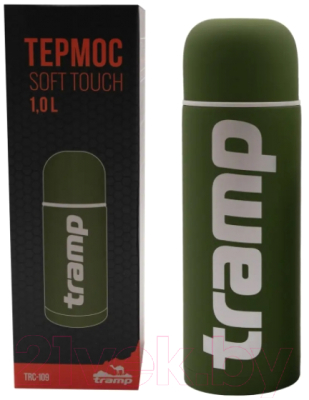 Термос для напитков Tramp Soft Touch / TRC-109х (хаки)
