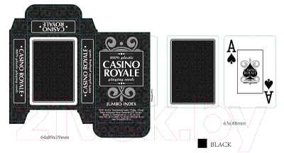 Игральные карты Partida Casino Royale / CRcards