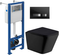 

Унитаз подвесной с инсталляцией WeltWasser, WW Gelbach 004 MT-BL + S-IN-MZ-VECTOR + P-BU-MOV/Blg/Gl