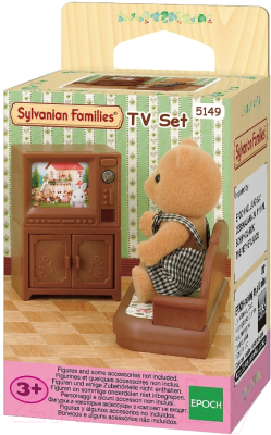 Комплект аксессуаров для кукольного домика Sylvanian Families Телевизор / 5149