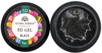 

Моделирующий гель для ногтей Global Fashion, 5D Gel Black