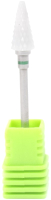 Фреза для маникюра Global Fashion Керамическая конус с зеленой насечкой C 3/32 Umbrella ST (C) - 