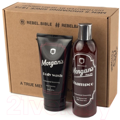 Набор косметики для тела и волос Morgans Шампунь + гель для душа / MG101