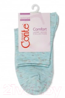 Изображение товара Носки Conte Elegant Comfort 000 (р.25, бледно-бирюзовый)