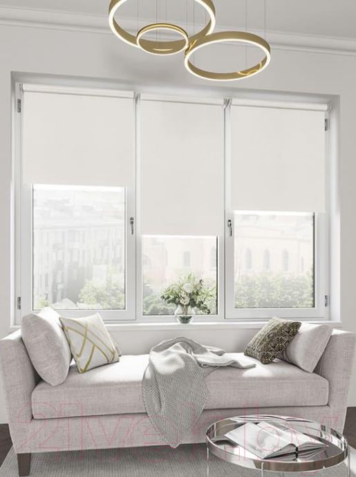 Рулонная штора LEGRAND Бриз 38x175 / 58 076 107 (снежно-белый) — фото 3