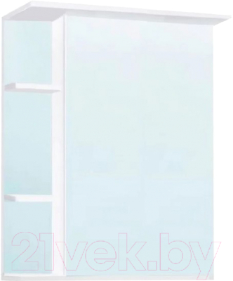 Шкаф с зеркалом для ванной Vako Нарцисс 50 / 9923