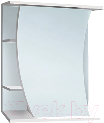 Шкаф с зеркалом для ванной Vako Парус 55 / 16601