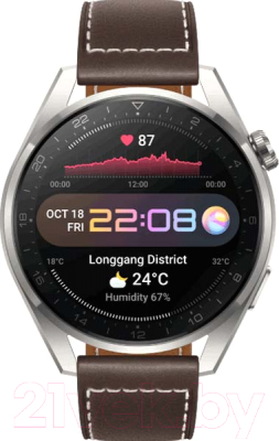 Умные часы Huawei Watch 3 Pro GLL-AL01 (коричневый)