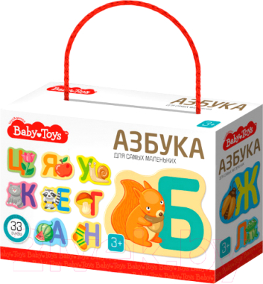 Развивающая игра Baby Toys Азбука для самых маленьких / 04270