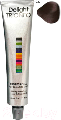 Изображение товара Крем-краска для волос Constant Delight Trionfo Стойкая 5-6 (60мл, светлый коричневый шоколадный)