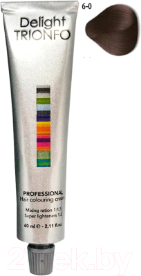 Изображение товара Крем-краска для волос Constant Delight Trionfo Стойкая 6-0 (60мл, темный русый натуральный)