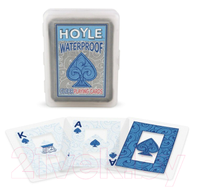 Изображение товара Игральные карты U.S. Games Systems Hoyle Waterroof Plastic With Blue Spade Deck / 1036729