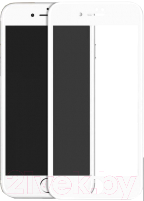 Защитное стекло для телефона Case Full Glue Privacy для iPhone 6/6S (белый)